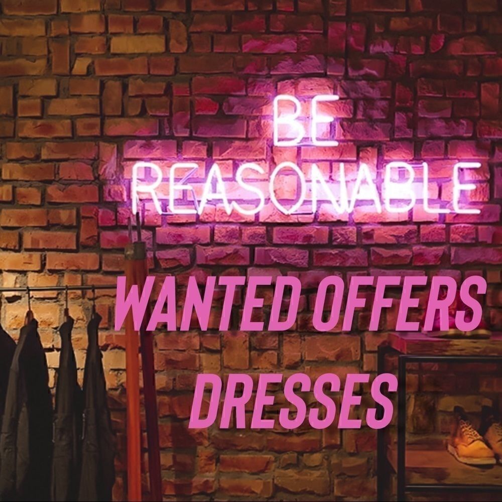 DRESS SECTION MAKE AN OFFER